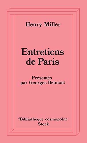 9782234025615: Entretiens De Paris