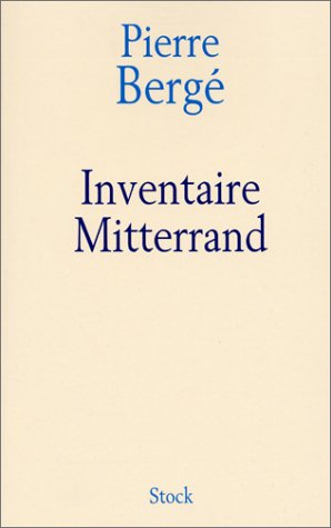 Beispielbild fr Inventaire Mitterrand zum Verkauf von medimops
