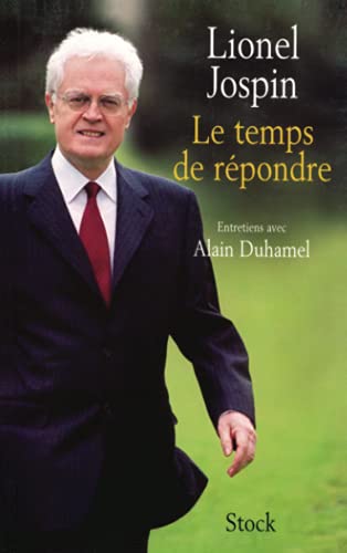 Beispielbild fr Le Temps De Rpondre : Entretiens Avec Alain Duhamel zum Verkauf von RECYCLIVRE