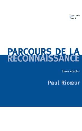 Stock image for Parcours de la reconnaissance, trois tudes for sale by Ammareal
