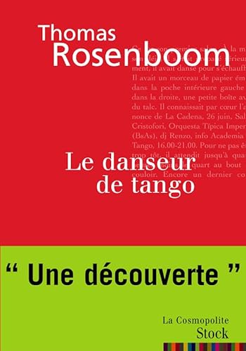 Le danseur de tango (French Edition) (9782234057807) by Rosenboom, Thomas