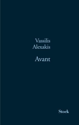 AVANT (9782234058613) by Alexakis, Vassilis