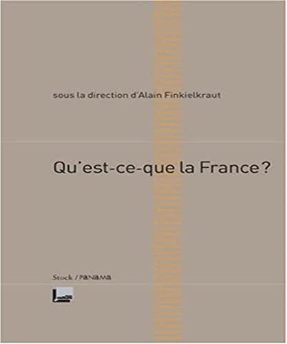 Imagen de archivo de Qu'est-ce Que La France? (French Edition) a la venta por Better World Books