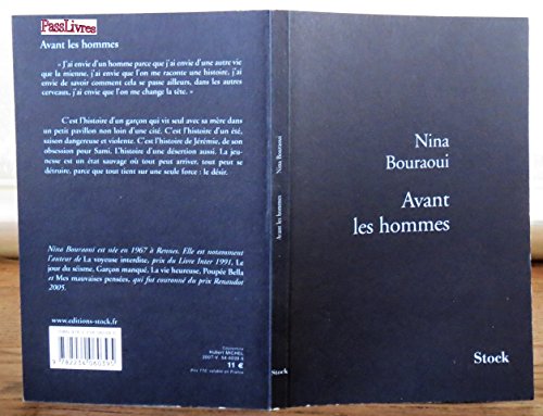 AVANT LES HOMMES (9782234060395) by Bouraoui, Nina
