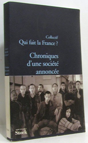 Beispielbild fr CHRONIQUE D UNE SOCIETE ANNONCEE (La Bleue) (French Edition) zum Verkauf von Zoom Books Company