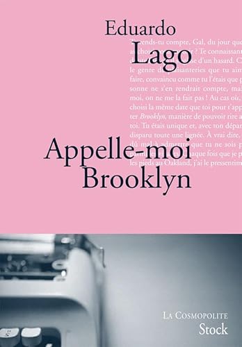 Beispielbild fr Appelle-moi Brooklyn [Paperback] Lago, Eduardo zum Verkauf von LIVREAUTRESORSAS