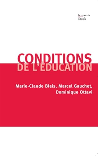 9782234061798: CONDITIONS DE L'EDUCATION