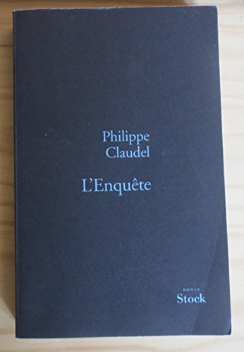 Beispielbild fr L'enquête (French Edition) zum Verkauf von Better World Books