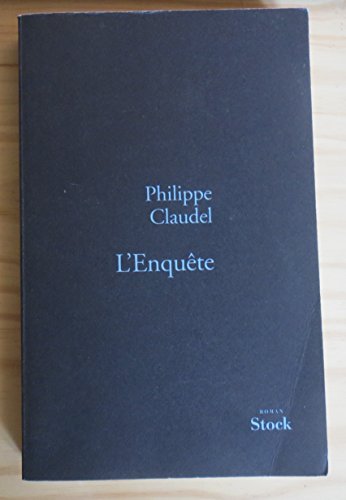 Stock image for L'enquête (French Edition) for sale by Better World Books