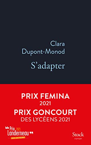 Imagen de archivo de S'adapter - Prix Goncourt des Lycens 2021 & Prix Femina 2021 a la venta por Ammareal