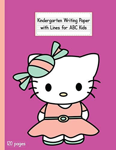 Stock image for Kindergarten Writing Paper: 120 Blank Handwriting Practice Paper with Dotted Lines Kindergarten, First And Second Grade Students. Learning Cursive . For Kindergarten and Students) v 6 for sale by Revaluation Books