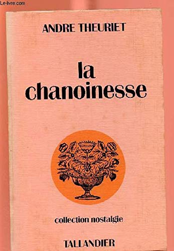 9782235001977: La chanoinesse