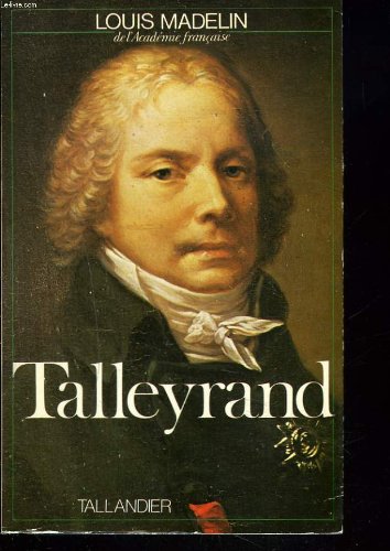 Beispielbild fr Talleyrand zum Verkauf von medimops