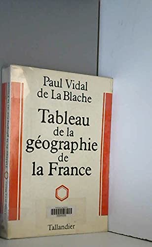 Stock image for Tableau de la gographie de la France for sale by Ammareal