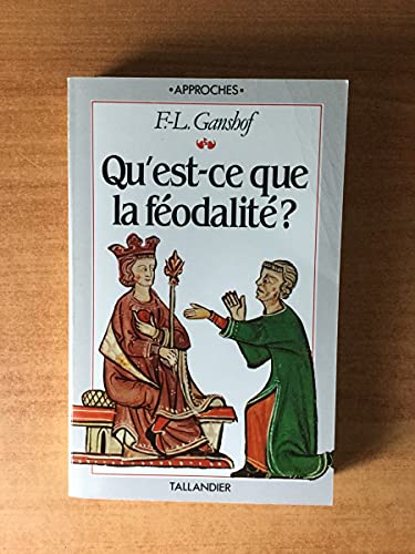 Beispielbild fr Qu'est-ce que la fodalit ? zum Verkauf von Ammareal