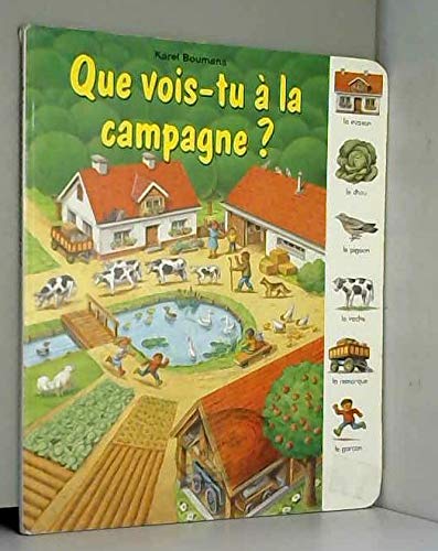 Stock image for Que vois-tu  la campagne ? for sale by Librairie Th  la page