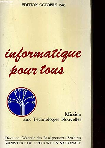 INFORMATIQUE POUR TOUS