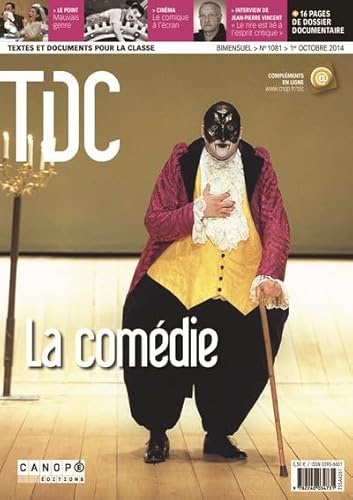 Imagen de archivo de Tdc 1081 : la Comedie Anonyme a la venta por BIBLIO-NET