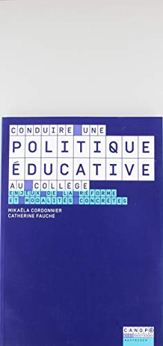 Stock image for Conduire une Politique Educative au College for sale by medimops