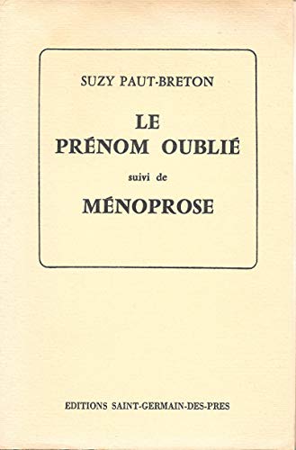 9782243012095: Le Prnom oubli