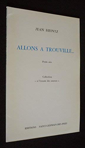 Stock image for Allons  Trouville Petits airs for sale by Librairie Th  la page