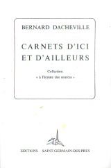 Imagen de archivo de Carnets d'ici et d'ailleurs a la venta por Librairie Th  la page