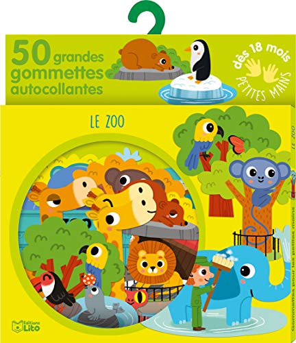 9782244063294: Gommettes pour les petites mains: Le zoo - Ds 18 mois