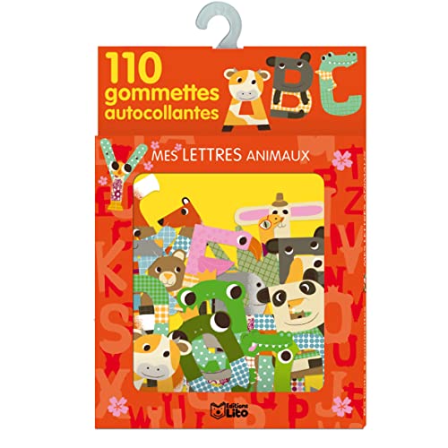 Imagen de archivo de Ma Boite a Gommettes : Mes Lettres Animaux - Ds 3 ans a la venta por medimops