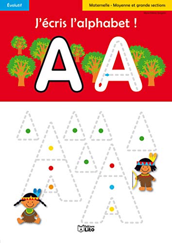 Imagen de archivo de J'Ecris l'Alphabet, Maternelle, Moyenne et Grande Section (prim) a la venta por medimops