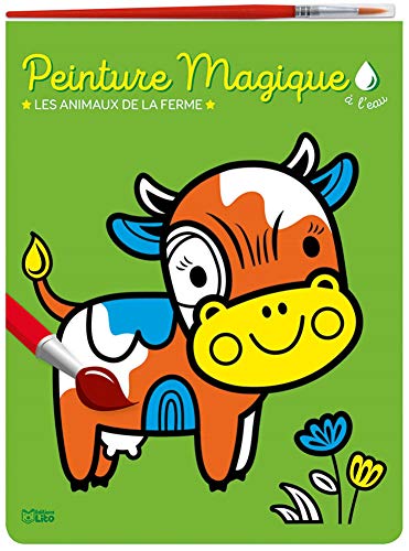 Beispielbild fr Peinture magique  l'eau : Les animaux de la ferme, avec un pinceau zum Verkauf von Revaluation Books