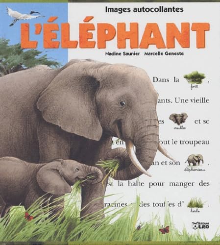 Beispielbild fr L'lphant zum Verkauf von RECYCLIVRE