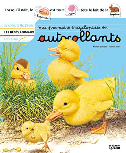 Beispielbild fr AUTOCOLLANTS ENCYCLO ANIMAUX: Les b b s animaux zum Verkauf von WorldofBooks