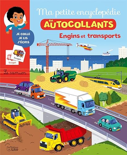 Imagen de archivo de Ma Petite Encyclopdie en Autocollants: Engins et transports - De 5  8 ans a la venta por Ammareal