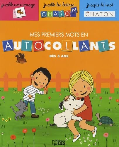 9782244275130: Mes premiers mots en autocollants : mes animaux favoris ( prim )