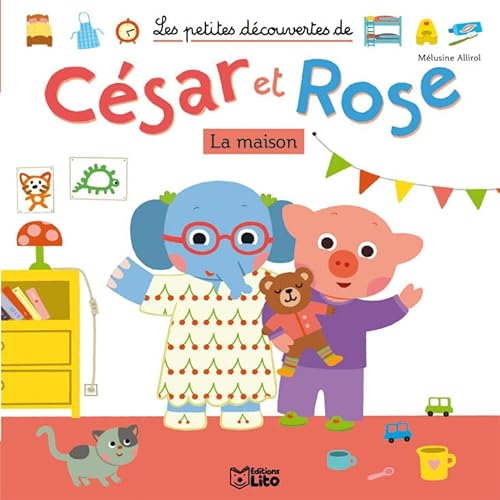 Stock image for Petites Dcouvertes de Csar et Rose : La Maison - Ds 2 ans for sale by medimops
