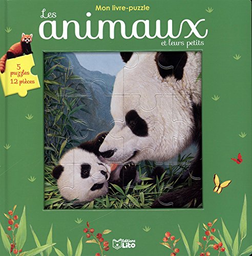 Beispielbild fr Mon livre puzzle 12 pices: Les animaux et leurs petits - Ds 3 ans zum Verkauf von medimops