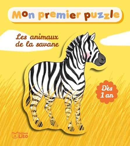 9782244303420: Mon premier puzzle: Les animaux de la savane - Ds 1 an