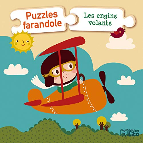 Stock image for Puzzles farandole - Les engins volants - Ds 10 mois for sale by Librairie Th  la page