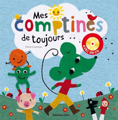 Stock image for Une souris verte : Mes Comptines de Toujours (avec un CD) - Ds 3 ans for sale by medimops