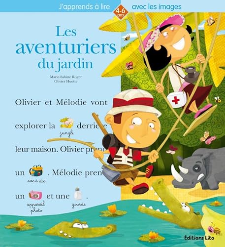 Beispielbild fr Les aventuriers du jardin Roger, Marie-Sabine and Huette, Olivier zum Verkauf von LIVREAUTRESORSAS