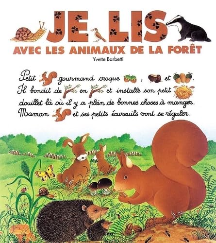 Beispielbild fr Je lis avec les animaux de la fort zum Verkauf von Librairie Th  la page