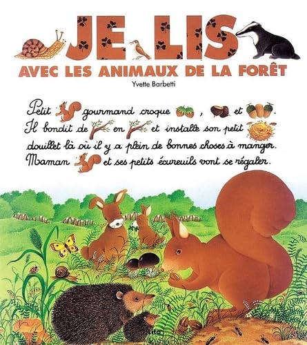 Imagen de archivo de JE LIS AVEC LES ANIMAUX DE LA FORET a la venta por ThriftBooks-Dallas