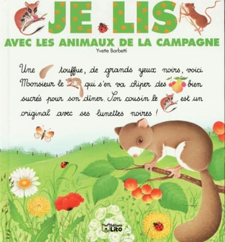 Imagen de archivo de Je lis avec les animaux de la campagne a la venta por LibrairieLaLettre2