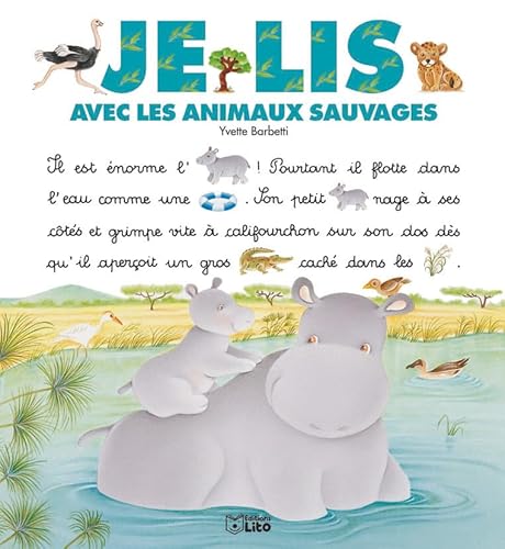 Beispielbild fr Je lis avec les animaux sauvages zum Verkauf von Ammareal