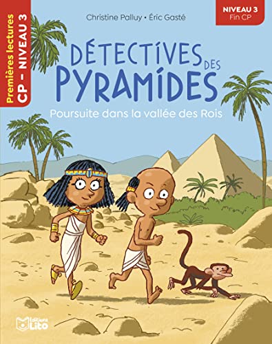 Beispielbild fr Dtectives des pyramides - Poursuite dans la valle des rois - CP niveau 3 - Premires lectures Lito zum Verkauf von Ammareal