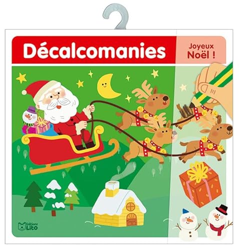 9782244704180: Mes premires dcalcomanies: Joyeux Nol ! - Ds 4 ans