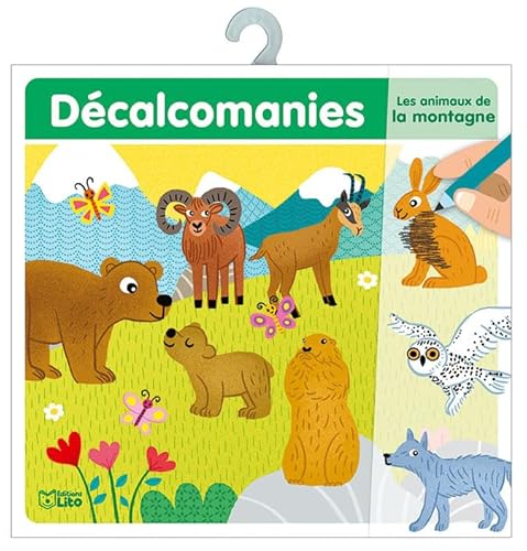 Beispielbild fr Mes premires dcalcomanies: Les animaux de la montagne - Ds 4 ans zum Verkauf von medimops