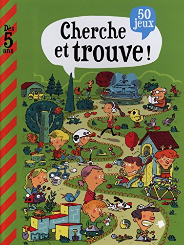Beispielbild fr Mon grand livre de jeux: Cherche et trouve - Ds 5 ans zum Verkauf von Better World Books