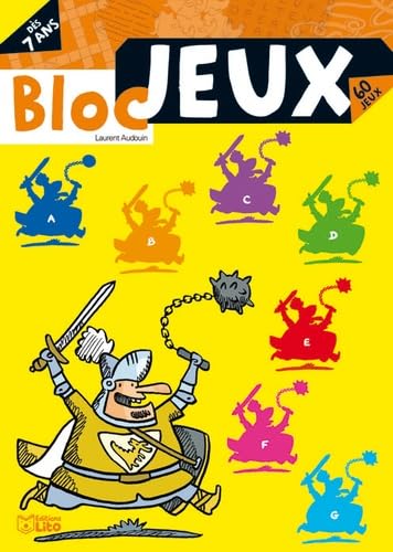 9782244880570: Bloc jeux chevaliers ombres - 7 ans