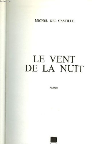 9782245002346: Le vent de la nuit